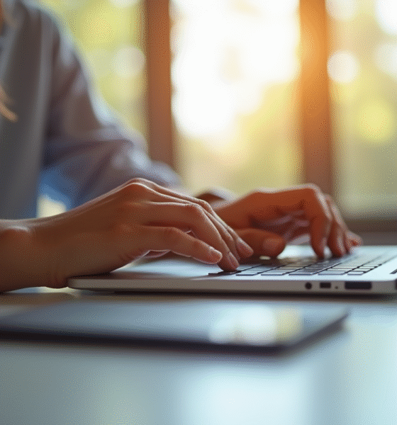 Personne effectuant un paiement en ligne avec un ordinateur portable